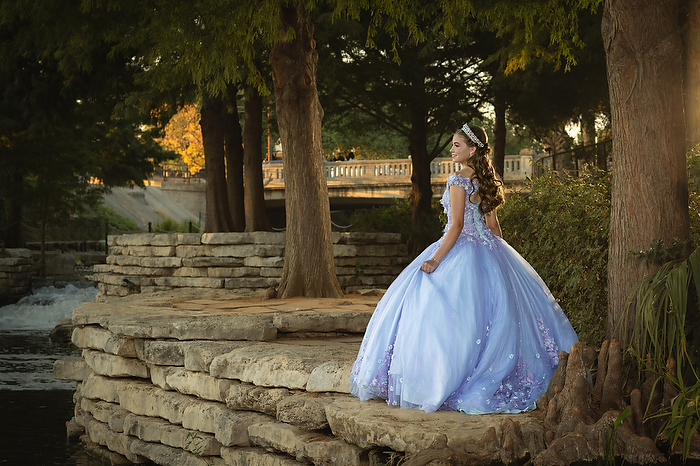 Cayden’s Quince Portrait Session at the Historic Pearl, San Antonio | A Fusion of Tradition and Timeless Beauty